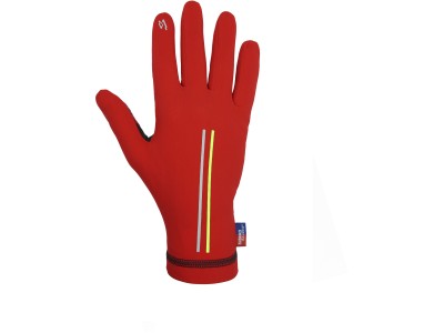 Glove SPIUK PROFIT Cold&Rain DWR red