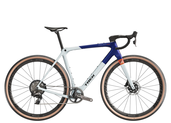 Trek Checkmate SLR 7 AXS Matte Hex Blue/Plasma Grey Pearl Gravel bicycle