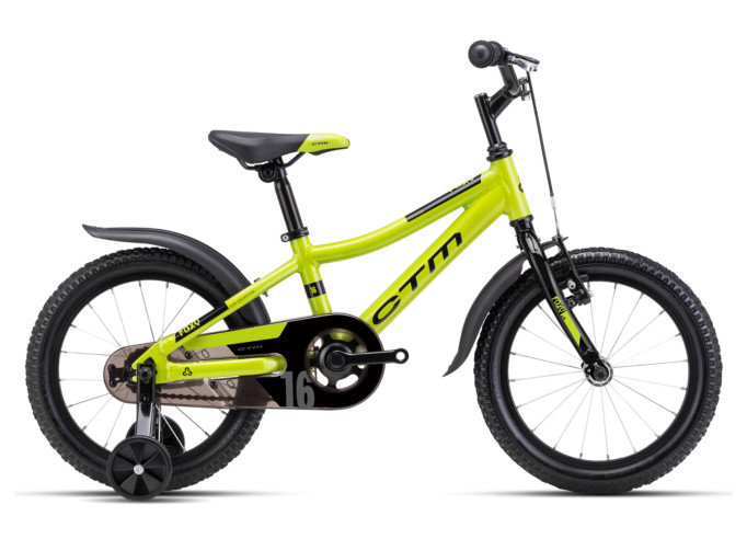 Kids bicycle CTM Foxy lime/pearl