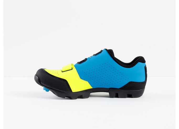 Shoe Bontrager Foray Radioactive Yellow/Waterloo Blue