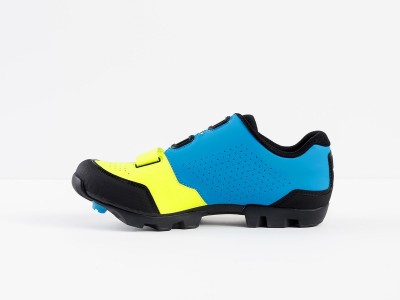 Shoe Bontrager Foray Radioactive Yellow/Waterloo Blue