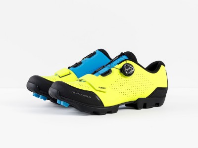 Shoe Bontrager Foray Radioactive Yellow/Waterloo Blue