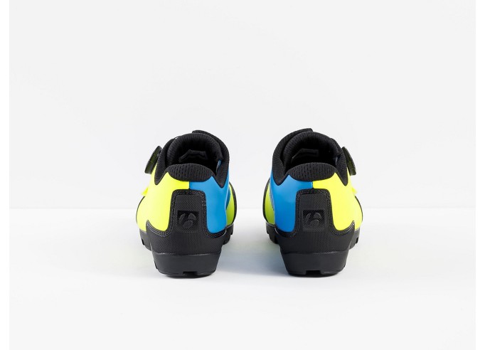 Shoe Bontrager Foray Radioactive Yellow/Waterloo Blue