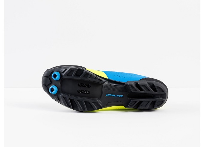 Shoe Bontrager Foray Radioactive Yellow/Waterloo Blue