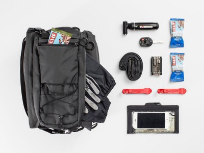 Bag Bontrager MIK Utility Trunk with Panniers Black 2