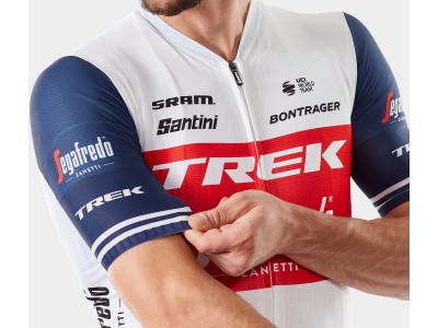 Jersey Santini Trek-Segafredo Pro Team White/Blue