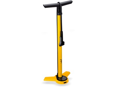 Floor pump BBB BFP-27 AirSteel yellow