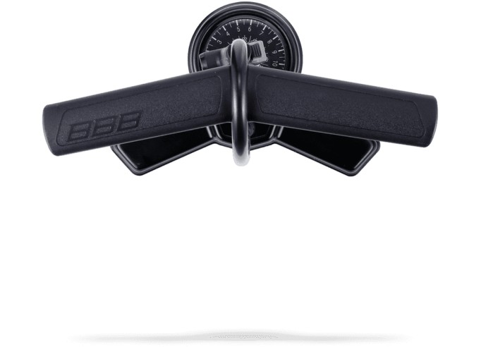 Floor pump BBB BFP-27 AirSteel black