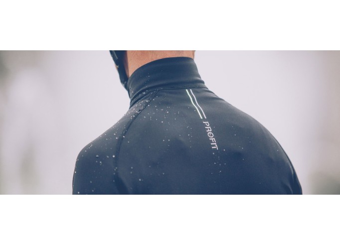 Warm jersey SPIUK Profit Cold&Rain man black