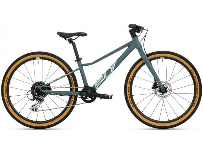 Kids bike Superior FLY 24 DB matte trooper green