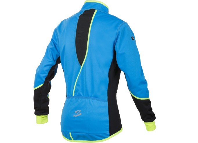 Kids jacket SPIUK ANATOMIC MEMBRANE KID BLUE/YELLOW HV