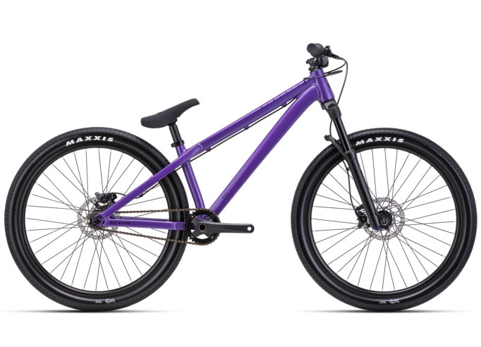CTM Dirtking Xpert matt violet / black dirt jump dviratis