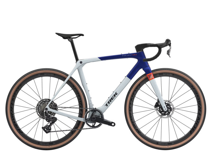 Trek Checkmate SLR 7 AXS Matte Hex Blue/Plasma Grey Pearl gravel dviratis
