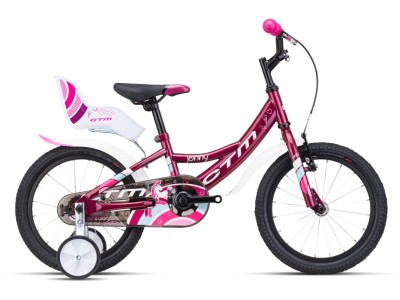 Kids bicycle CTM Jenny dark pink pearl 2