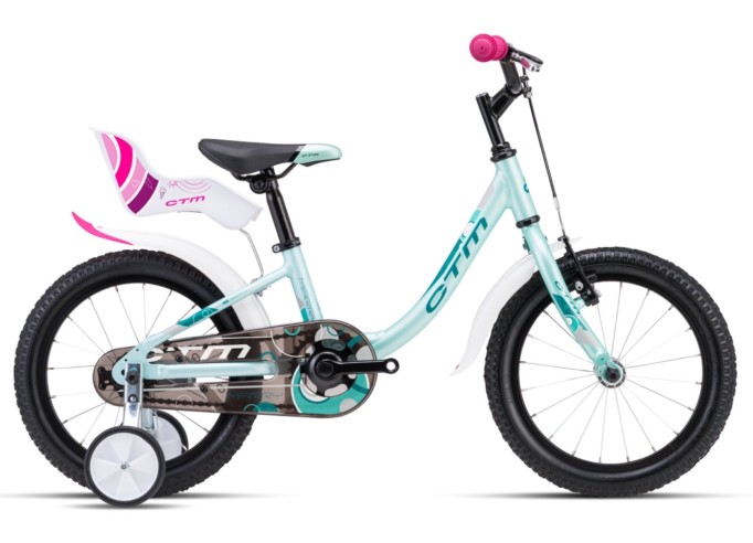 Kids bike CTM Marry matt turquoise pearl