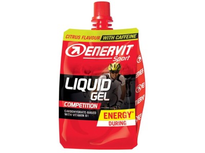 Gel Enervitene Sport Competition cheer pack coffeine, 60ml, citrus