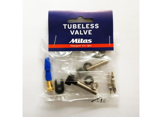 Mitas tubeless valve set