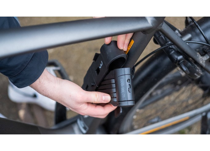 Lock BBL-71 PowerFold folding lock black