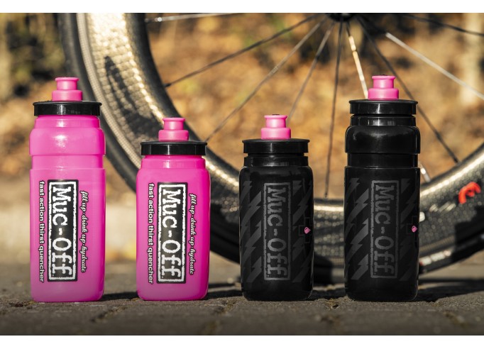 Muc-Off Custom Fly gertuvė, pink, 550ml