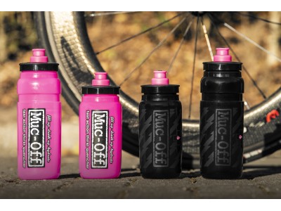 Muc-Off Pink Custom Fly Water Bottle 550ml