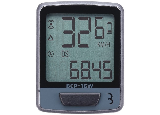 Velodators BBB BCP-16W DashBoard Wireless 12 pelēks