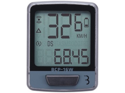 Velodators BBB BCP-16W DashBoard Wireless 12 pelēks