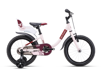 Kids bicycle CTM Marry matt light pink