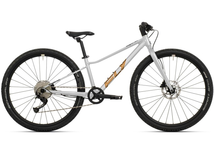 Kids bike Superior FLY 27 Matte Silver