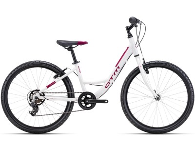 Kids bicycle CTM Missy White / Dark Violet