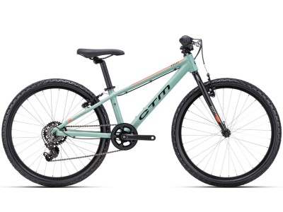 Kids bicycle CTM Rocky 1.0 Matt Grey Green / Orange