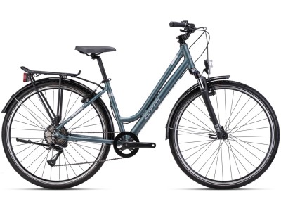 City bicycle CTM Amber Matt Grey Green / Silver