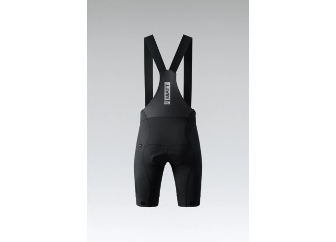 BIB SHORTS GOBIK MATT 2.0 COMPACT BLACK