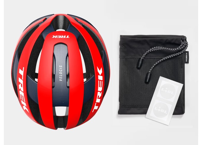 Helmet TREK Velocis MIPS Viper Red/Nautical Navy