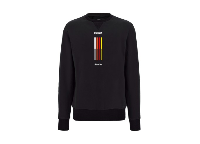 Santini x PIRELLI SWEATSHIRT TAPE Black
