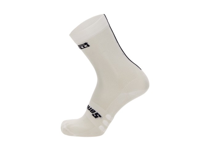 Santini Pirelli Sport Club Cycling Socks white