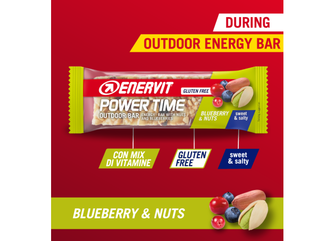 Enervit Power Time Dried Blueberry and Nuts