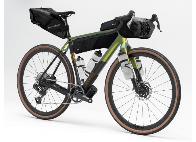 Gravel bicycle TREK Checkpoint SL 7 AXS Gen 3 Satin Chameleon Green/Dark Web