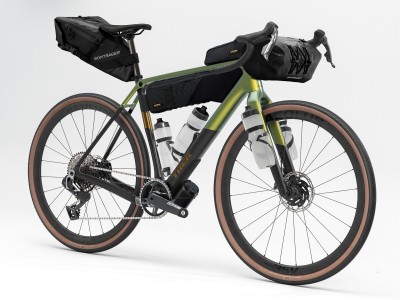 Gravel bicycle TREK Checkpoint SL 7 AXS Gen 3 Satin Chameleon Green/Dark Web