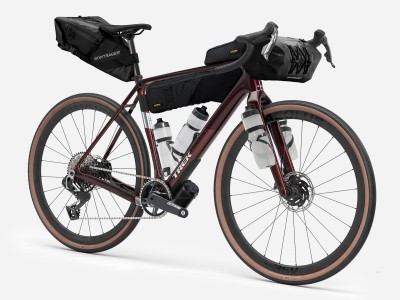 Gravel bicycle TREK Checkpoint SL 7 AXS Gen 3 Dark Red/Carbon Red Smoke Splatter