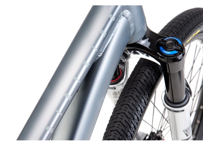 CTM Dirtking PRO glossy grey / matt grey dirt jump dviratis