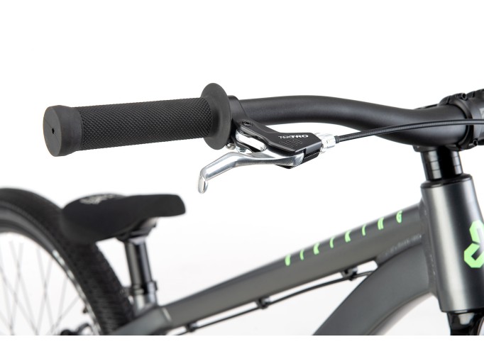 CTM Dirtking matt metalblack / lightgreen dirt jump dviratis