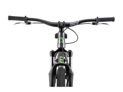 CTM Dirtking matt metalblack / lightgreen dirt jump dviratis