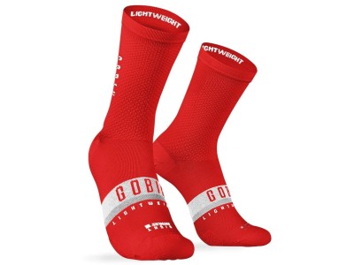 Socks Gobik LIGHTWEIGHT UNISEX SAVAGE RED