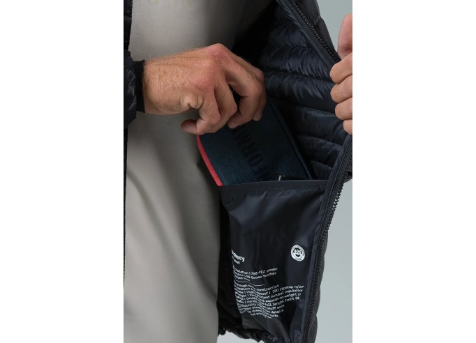 Gobik DISCOVERY DOWN JACKET MEN ROYAL BLACK