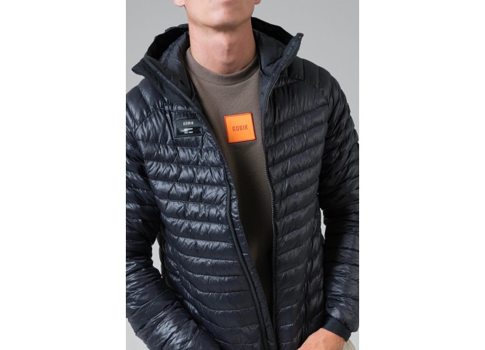 Gobik DISCOVERY DOWN JACKET MEN ROYAL BLACK