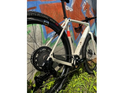 TREK Checkpoint SL 6 AXS Gen 3 gravel dviratis | Era White/Buff Beige