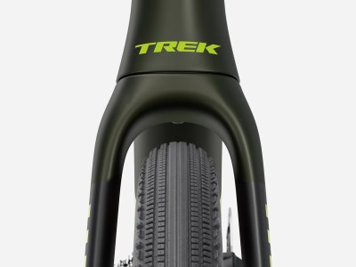 Gravel bicycle Trek Checkmate SLR 7 AXS Olive Drab/Glowstick