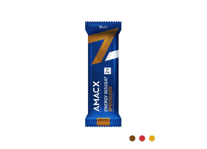 Amacx Energy Nougat Speculoos - Carbohydrate Bar - 35g
