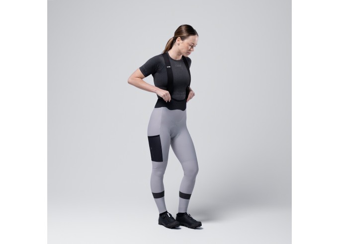 Bib tights Gobik GRIT WOMEN TAPIOCA
