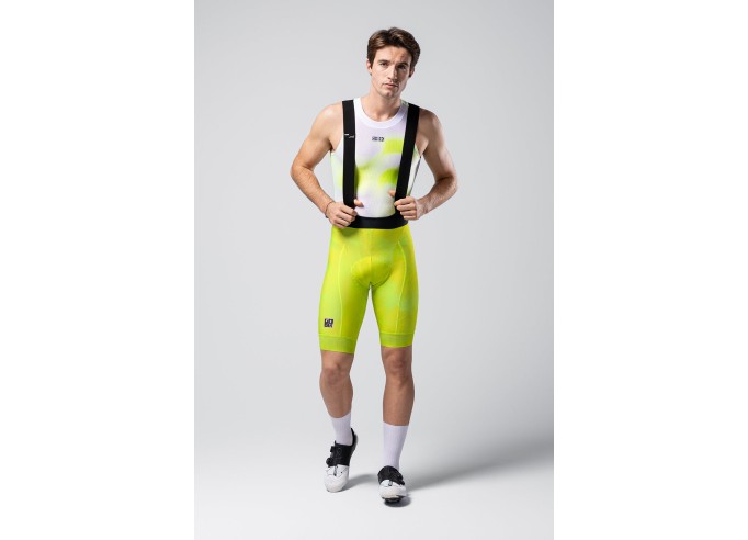 Dviratininko šortai ABSOLUTE PRINT MEN LIQUID LIME - K10 